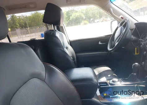 2017 Nissan Armada Platinum z USA, uszkodzony, nr VIN JN8AY2NE8H9707601